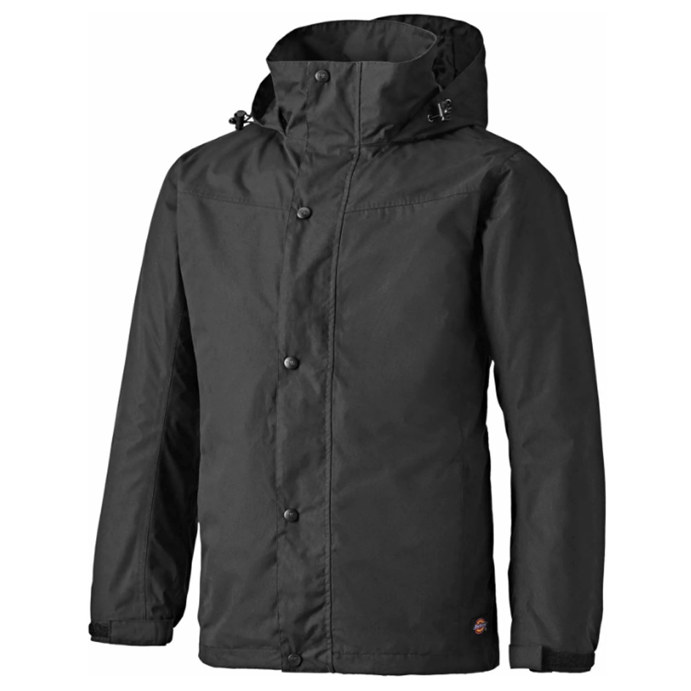 Dickies JW7018 Performance 3 in 1 Waterproof Jacket Black Large