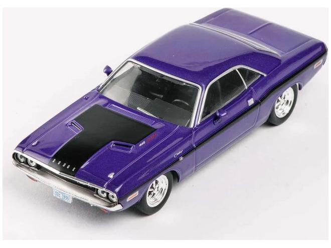 Dodge Challenger R/T 440 1970 Purple 1:43 Scale Diecast Model
