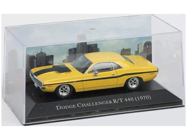 Dodge Challenger R/T 440 1970 Yellow 1:43 Scale Diecast Model