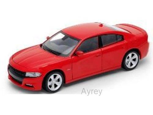 Dodge Charger RT Red 1:24 Scale Welly Diecast Model