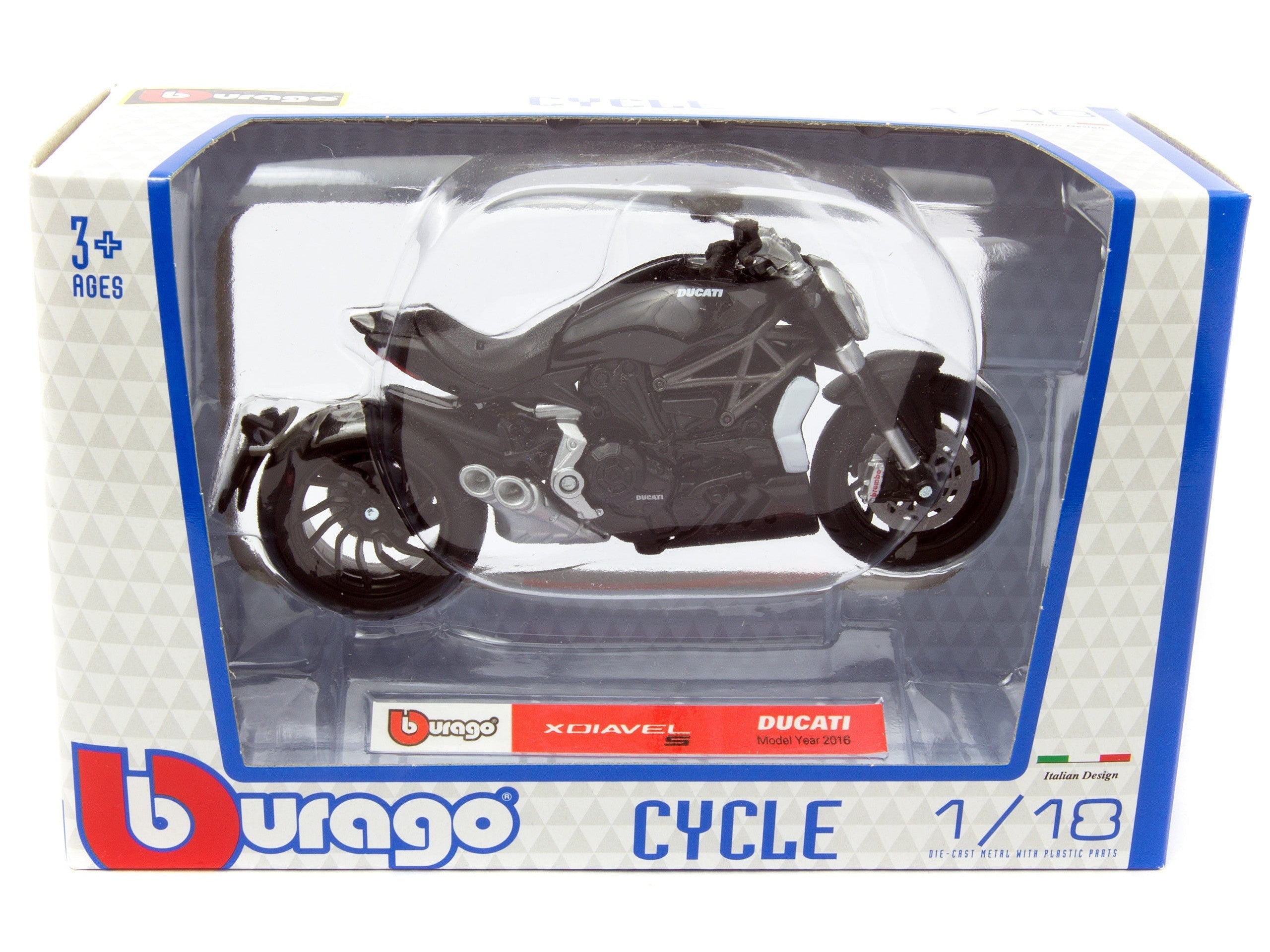 Ducati XDIAVEL S black - 1:18 Scale Motorbike Model