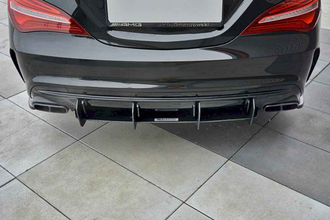 Maxton Design - REAR DIFFUSER V.1 MERCEDES CLA A45 AMG C117 FACELIFT (2017-UP)