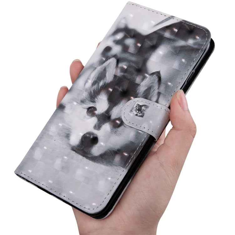 3D Coloured Drawing Pattern Horizontal Flip Leather Case with Holder & Card Slots & Wallet & Lanyard, for LG K50 / Q60, for Huawei Honor 20 Lite