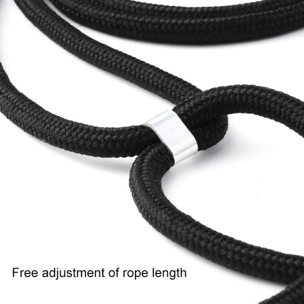 Four-Corner Anti-Fall Trasparent TPU Mobile Phone Case With Lanyard for iPhone, For iPhone 11 Pro