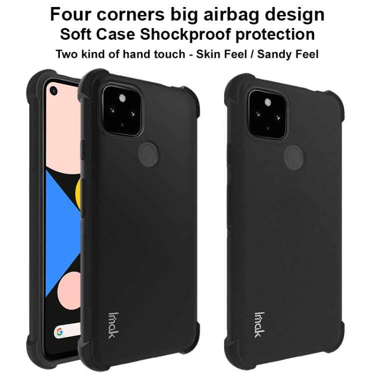 IMAK All-inclusive Shockproof Airbag TPU Case with Screen Protector, For Google Pixel 5