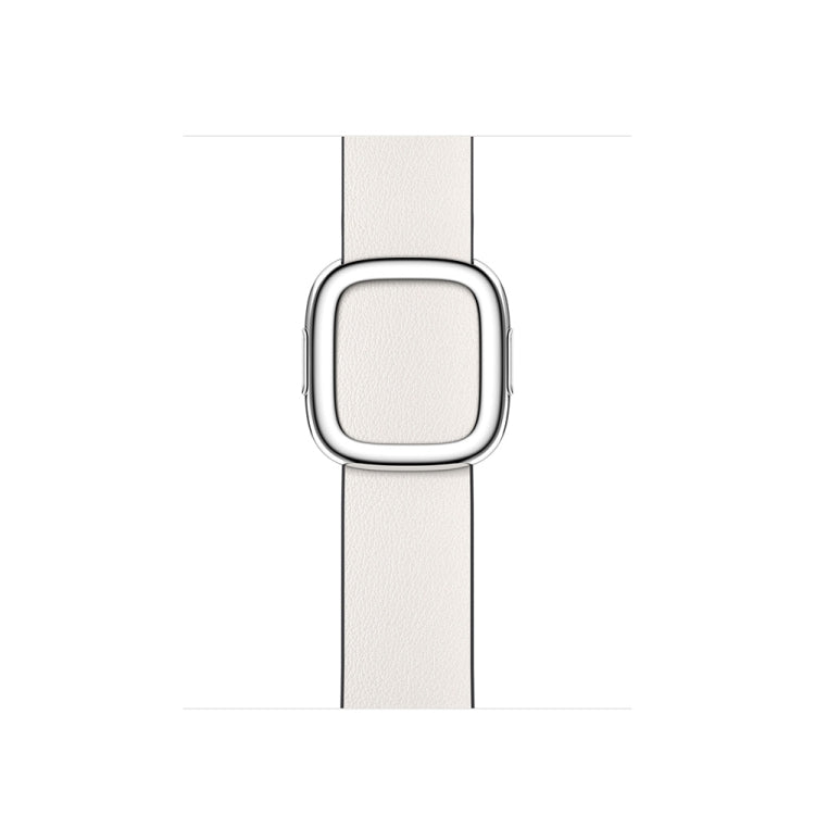 Modern Style Leather Watch Band For Apple Watch 49mm / 46mm / 45mm / 44mm / 42mm