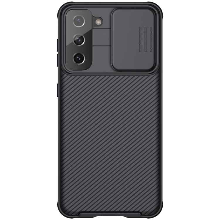 NILLKIN Black Mirror Pro Series Camshield Full Coverage Dust-proof Scratch Resistant Phone Case, For Samsung Galaxy S21 5G, For Samsung Galaxy S21 Ultra 5G