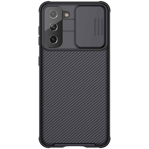 NILLKIN Black Mirror Pro Series Camshield Full Coverage Dust-proof Scratch Resistant Phone Case, For Samsung Galaxy S21 5G, For Samsung Galaxy S21 Ultra 5G