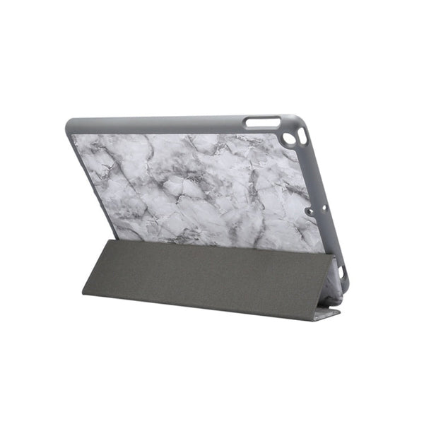 For iPad 10.2 inch Marble Texture Pattern Horizontal Flip Leather Case, with Three-folding Holder & Pen Slot & Sleep / Wake-up Function