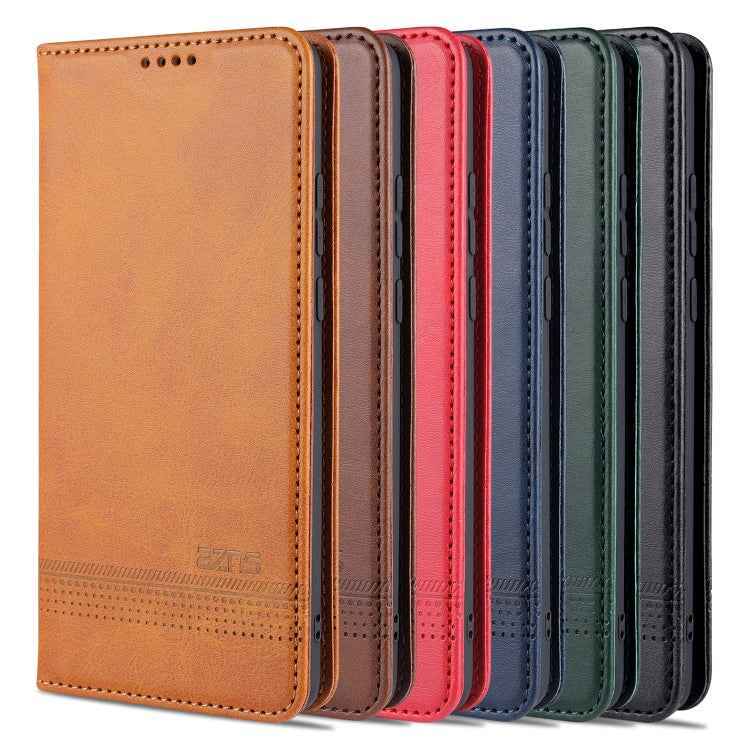 AZNS Magnetic Calf Texture Horizontal Flip Leather Case with Card Slots & Holder & Wallet, For Xiaomi Mi 11