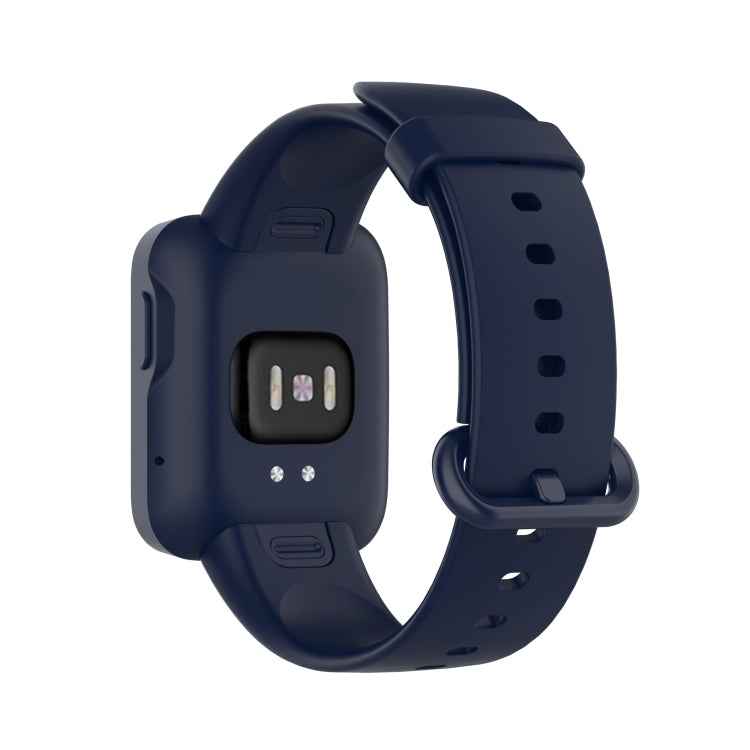 For Xiaomi Mi Watch Lite / Redmi Watch Silicone Watch Band, Size: One Size(Navy Blue)