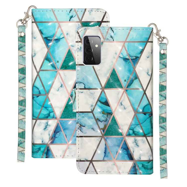 3D Pattern Horizontal Flip PU Leather Case with Holder & Card Slots & Wallet, For Samsung Galaxy A72 5G / 4G, For Samsung Galaxy A32 5G