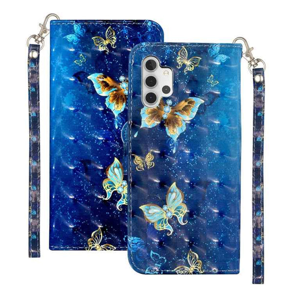 3D Pattern Horizontal Flip PU Leather Case with Holder & Card Slots & Wallet, For Samsung Galaxy A72 5G / 4G, For Samsung Galaxy A32 5G