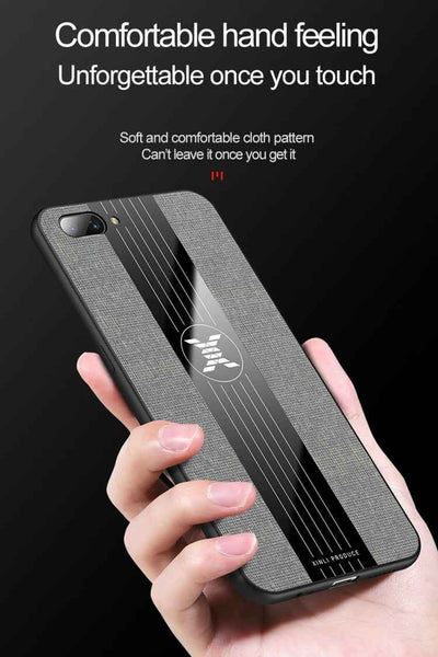 XINLI Stitching Cloth Textue Shockproof TPU Protective Case, For OPPO A3, For OPPO A5, For OPPO A7, For OPPO A7X / F9
