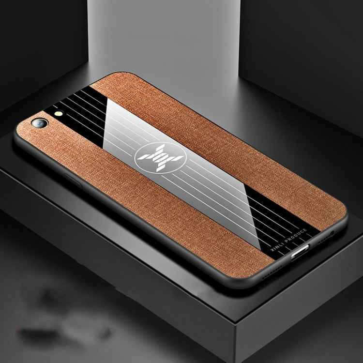 XINLI Stitching Cloth Textue Shockproof TPU Protective Case, For OPPO  A57, For OPPO A59, For OPPO A73, For  OPPO A83