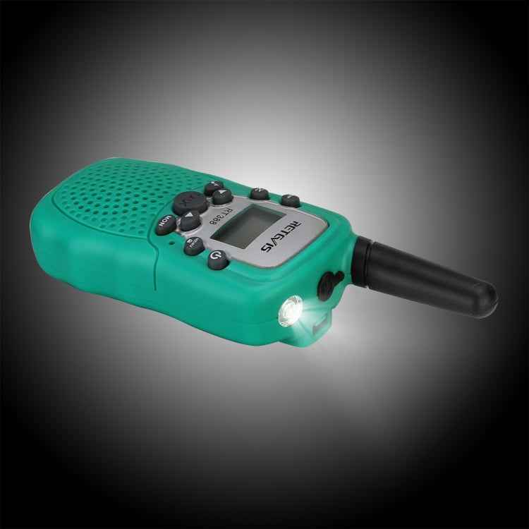 1 Pair RETEVIS RT388 0.5W EU Frequency 446MHz 8CHS Handheld Children Walkie Talkie, RT388(Pink)
