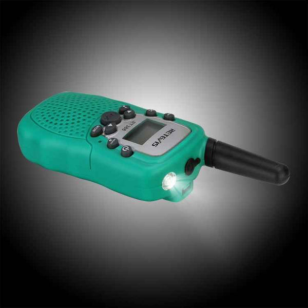 1 Pair RETEVIS RT388 0.5W EU Frequency 446MHz 8CHS Handheld Children Walkie Talkie, RT388(Pink)