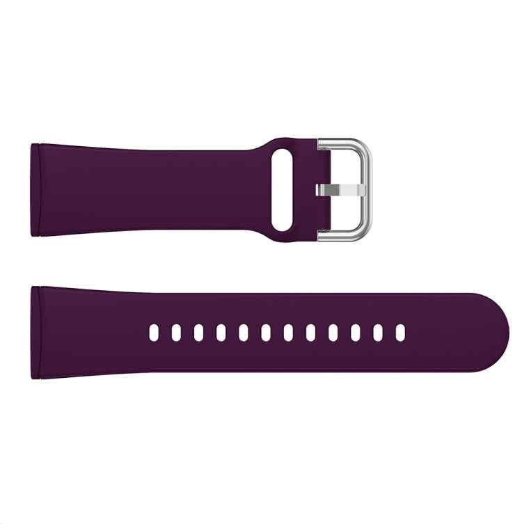 For Fitbit Versa 3 Silicone Watch Band(Purple)