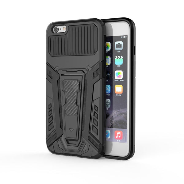 War Chariot Series Armor All-inclusive Shockproof PC + TPU Protective Case with Invisible Holder