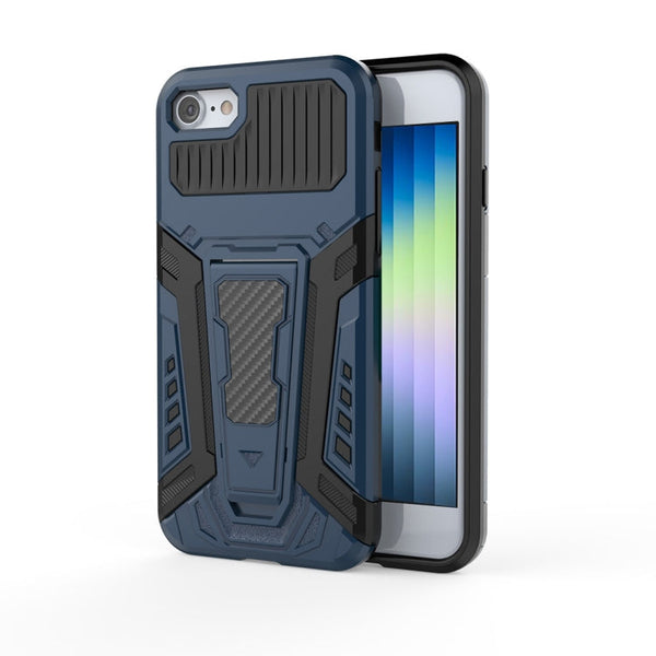 War Chariot Series Armor All-inclusive Shockproof PC + TPU Protective Case with Invisible Holder