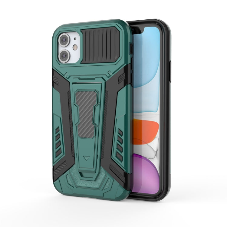 War Chariot Series Armor All-inclusive Shockproof PC + TPU Protective Case with Invisible Holder