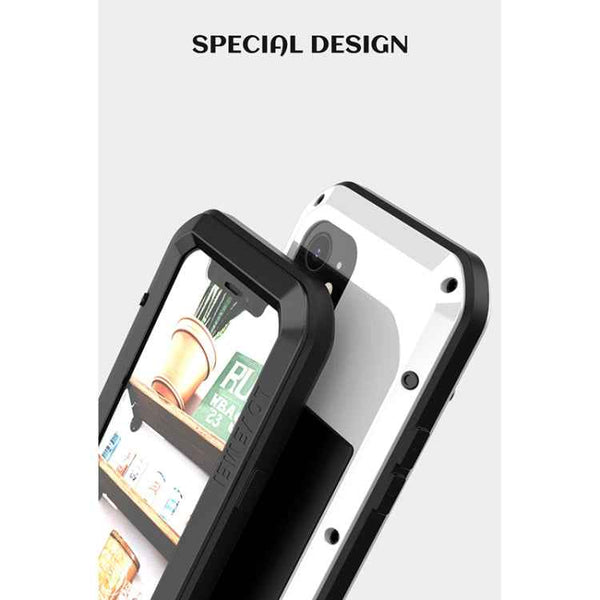 LOVE MEI Metal Shockproof Waterproof Dustproof Protective Case, For iPhone 12
