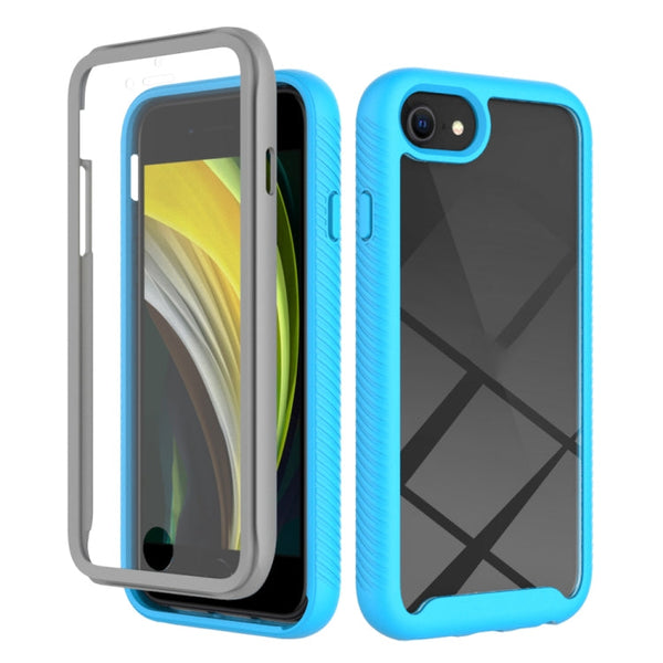 Starry Sky Solid Color Series Shockproof PC + TPU Case with PET Film