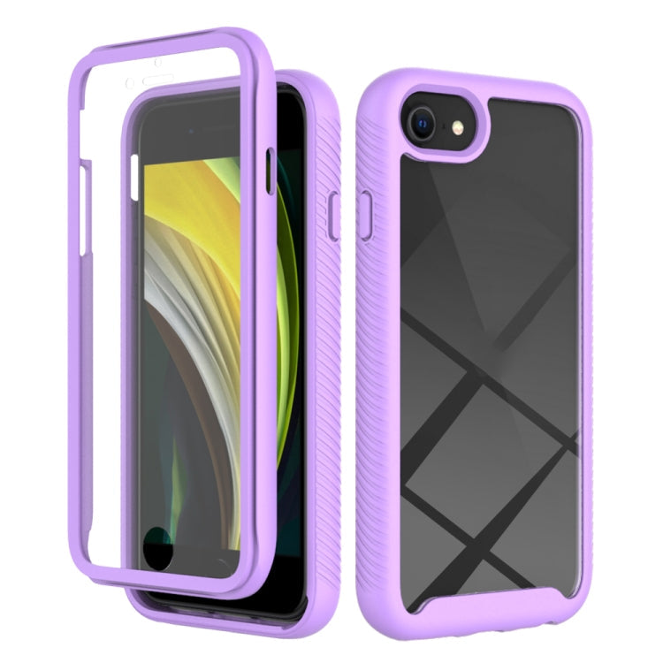 Starry Sky Solid Color Series Shockproof PC + TPU Case with PET Film