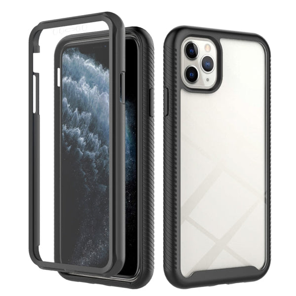 Starry Sky Solid Color Series Shockproof PC + TPU Case with PET Film