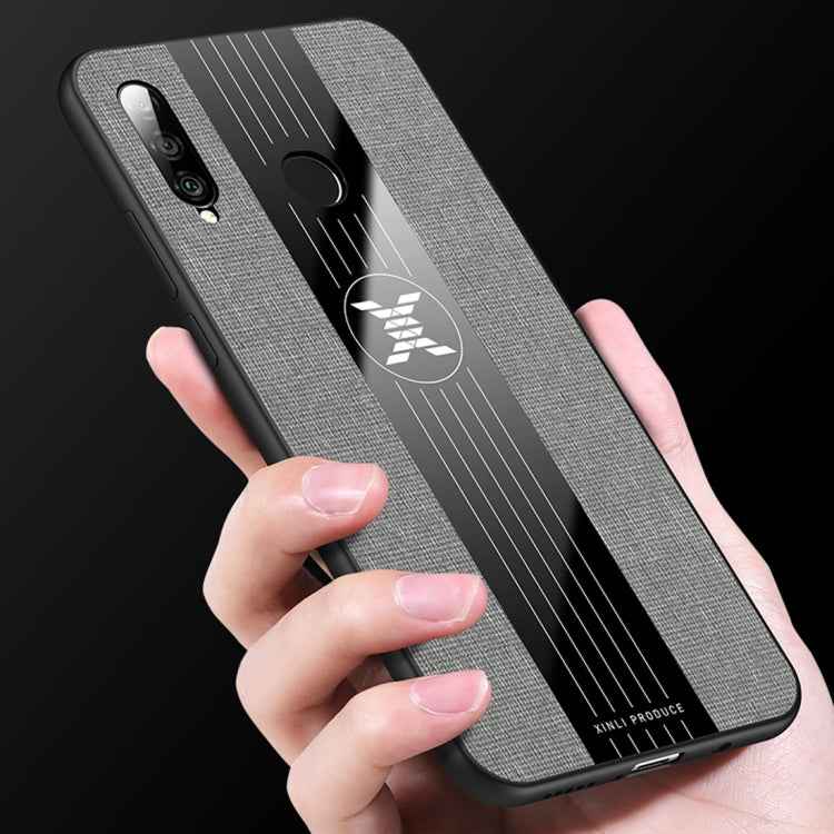XINLI Stitching Cloth Textue Shockproof TPU Protective Case, For Huawei P30 Lite