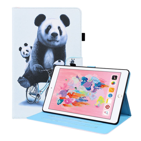 Animal Pattern Horizontal Flip Leather Case with Holder & Card Slots & Photo Frame & Sleep / Wake-up Function