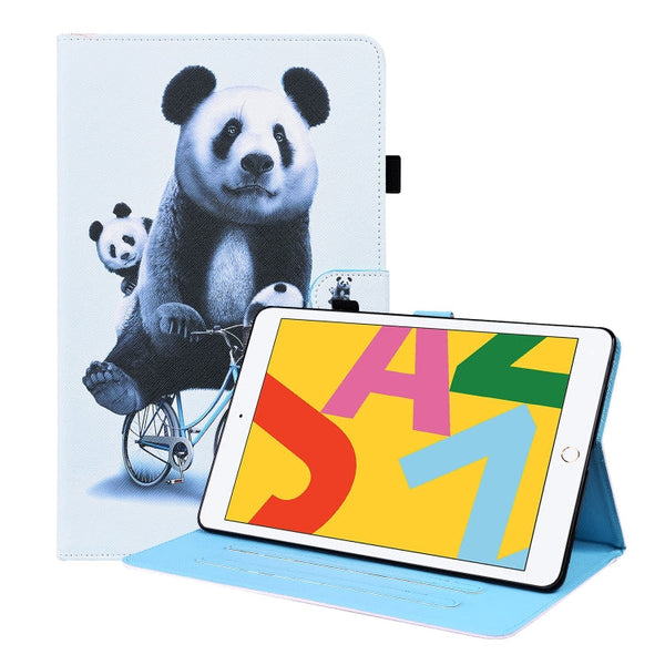 Animal Pattern Horizontal Flip Leather Case with Holder & Card Slots & Photo Frame & Sleep / Wake-up Function
