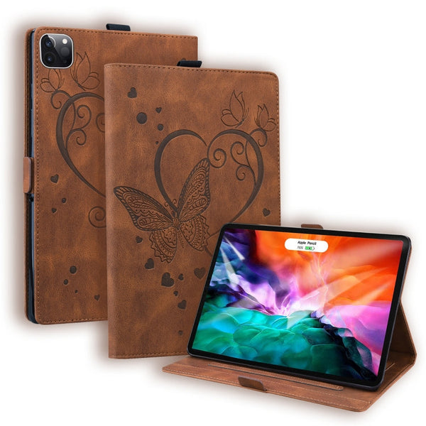 Love Butterfly Pattern Horizontal Flip Leather Case with Holder & Sleep / Wake-up Function, For iPad Pro 11 (2018) / Air (2020) / Pro (2021)