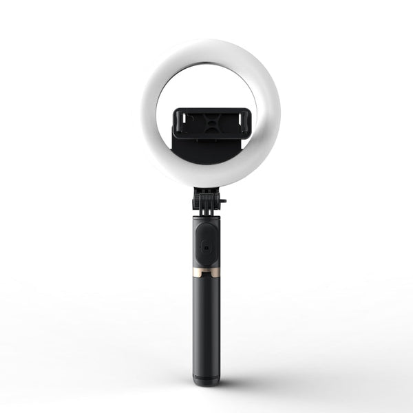 Q07 6 Inch Ring Light Portable Bluetooth Selfie Stick Tripod, Q07