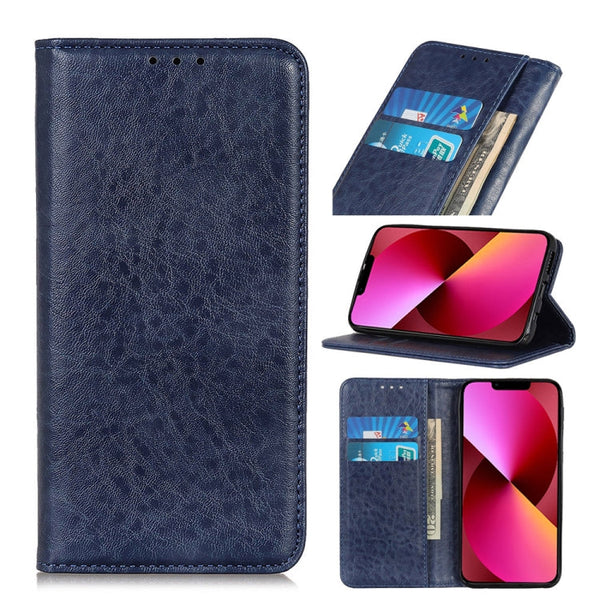 Magnetic Crazy Horse Texture Horizontal Flip Leather Case with Holder & Card Slots & Wallet, For iPhone 13 mini, For iPhone 13, For iPhone 13 Pro, For iPhone 13 Pro Max, For Nokia C10 / C20