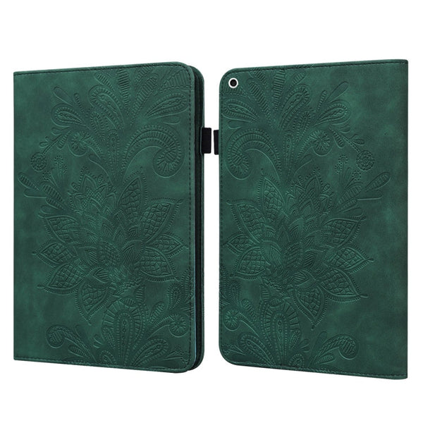 Lace Flower Embossing Pattern Horizontal Flip Leather Case with Holder & Card Slots & Wallet & Photo Frame & Sleep / Wake-up Function, For iPad 9.7 2018 / 9.7  2017 / Air 2 / Air, For iPad mini  2019 / 4 / 3 / 2 / 1, For iPad Pro 10.5 2017 / 10.2 2019 ...