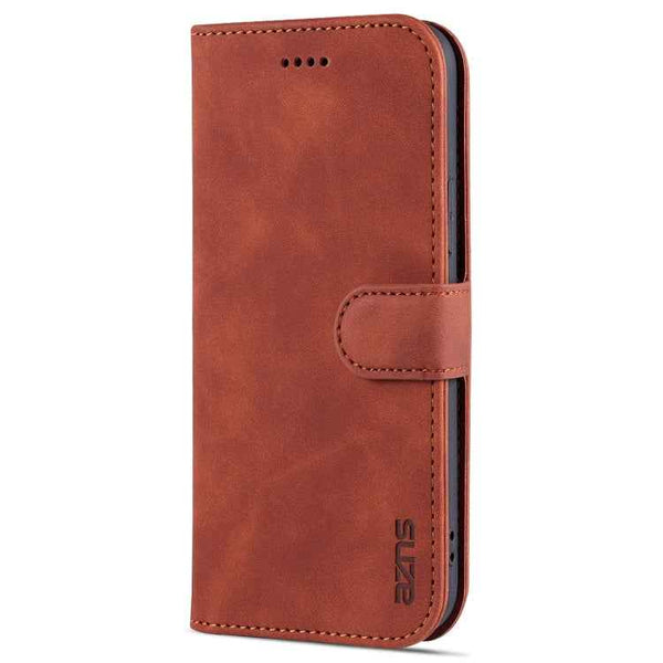 AZNS Skin Feel Calf Texture Horizontal Flip Leather Case with Card Slots & Holder & Wallet, For iPhone 12 Pro, For iPhone 12 Pro Max