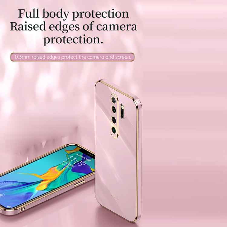 XINLI Straight Edge 6D Electroplate TPU Phone Case, For Xiaomi Redmi Note 8 Pro, For Xiaomi Redmi Note 9 4G, For Xiaomi Redmi Note 9 5G