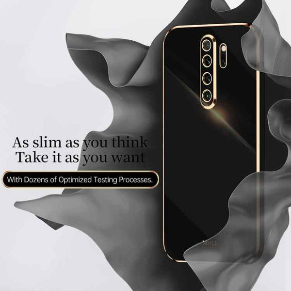 XINLI Straight Edge 6D Electroplate TPU Phone Case, For Xiaomi Redmi Note 8 Pro, For Xiaomi Redmi Note 9 4G, For Xiaomi Redmi Note 9 5G