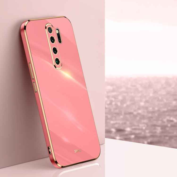 XINLI Straight Edge 6D Electroplate TPU Phone Case, For Xiaomi Redmi Note 8 Pro, For Xiaomi Redmi Note 9 4G, For Xiaomi Redmi Note 9 5G