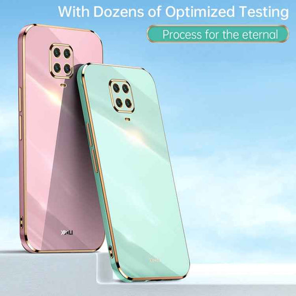 XINLI Straight Edge 6D Electroplate TPU Phone Case, For Xiaomi Redmi Note 9S, For Xiaomi Mi 8, For Xiaomi Mi 9