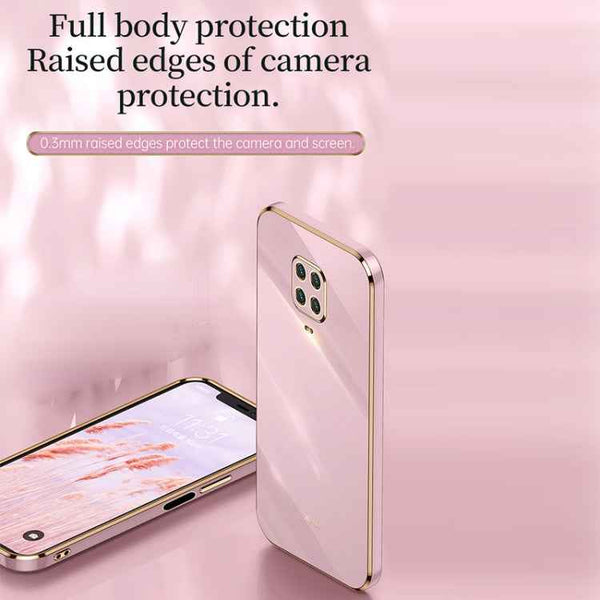 XINLI Straight Edge 6D Electroplate TPU Phone Case, For Xiaomi Redmi Note 9S, For Xiaomi Mi 8, For Xiaomi Mi 9