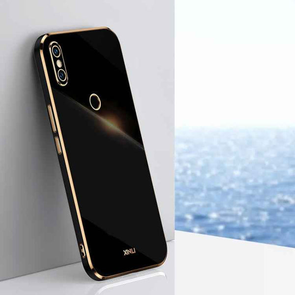 XINLI Straight Edge 6D Electroplate TPU Phone Case, For Xiaomi Redmi Note 9S, For Xiaomi Mi 8, For Xiaomi Mi 9