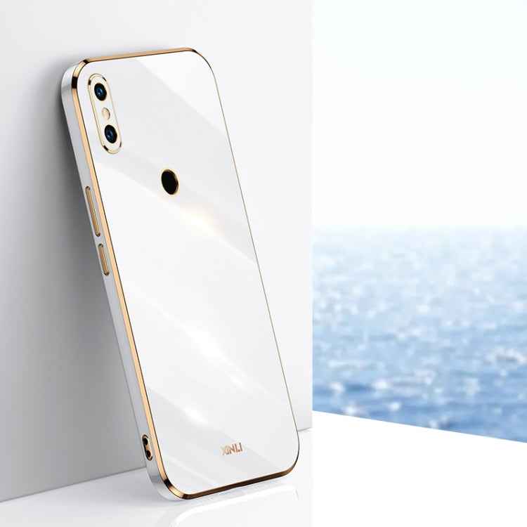 XINLI Straight Edge 6D Electroplate TPU Phone Case, For Xiaomi Redmi Note 9S, For Xiaomi Mi 8, For Xiaomi Mi 9