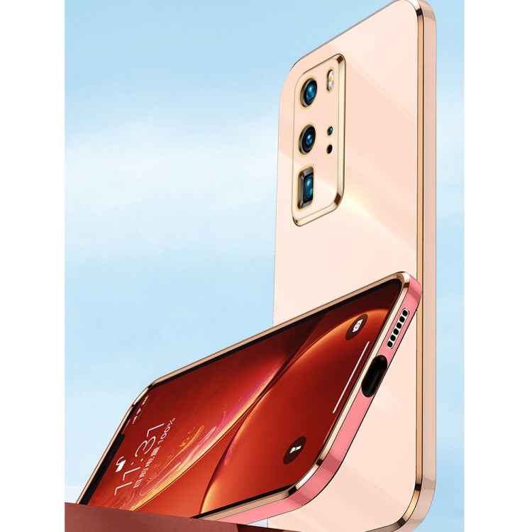 XINLI Straight Edge 6D Electroplate TPU Phone Case, For Huawei P40 Pro, For Honor 20, For Honor 20 Pro