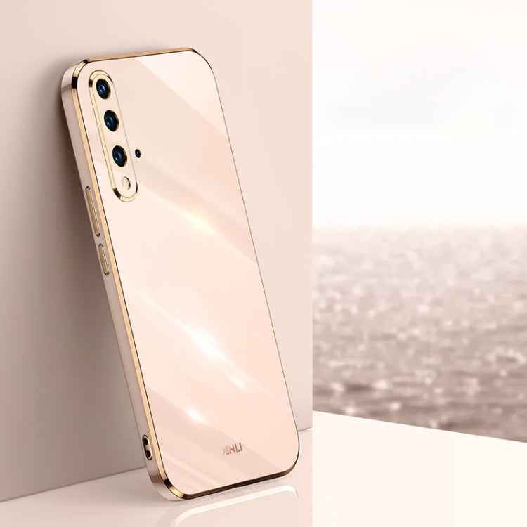 XINLI Straight Edge 6D Electroplate TPU Phone Case, For Huawei P40 Pro, For Honor 20, For Honor 20 Pro