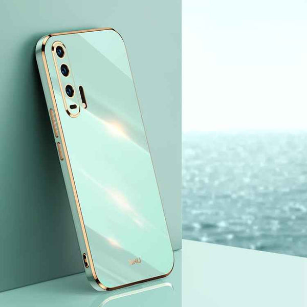 XINLI Straight Edge 6D Electroplate TPU Phone Case, For Huawei P40 Pro, For Honor 20, For Honor 20 Pro