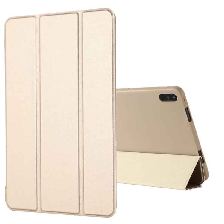 GEBEI Shockproof Horizontal Flip Leather Case with Three-folding Holder, For Huawei MatePad 11 (2021)