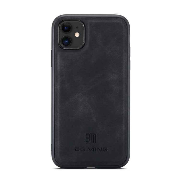 DG.MING M2 Series 3-Fold Multi Card Bag + Magnetic Back Cover Shockproof Case with Wallet & Holder Function, For iPhone 11, For iPhone 11 Pro, For iPhone 11 Pro Max