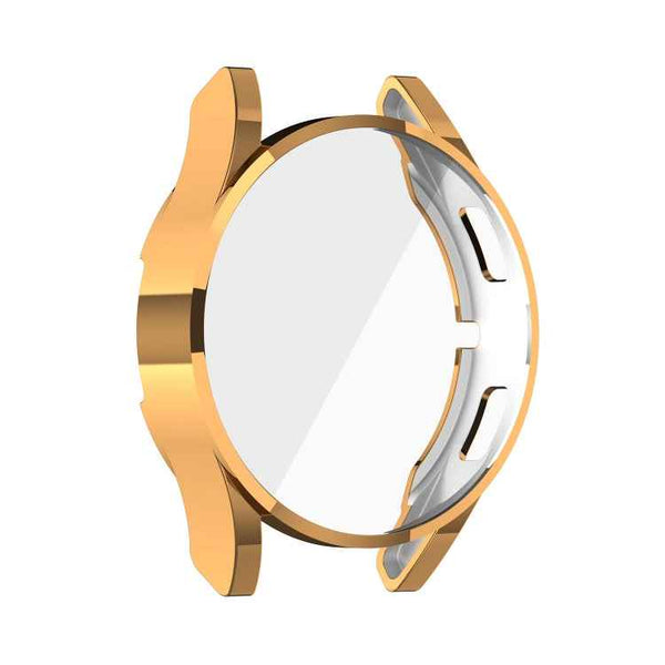 For Samung Galaxy Watch4 40mm Full Coverage TPU Electroplating Protective Case Cover(Rose Gold)